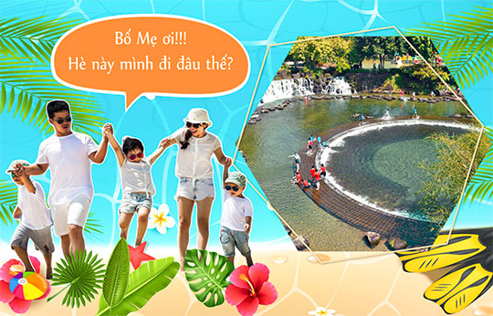 SUỐI MƠ - ĐỊA ĐIỂM LÝ TƯỞNG CHO NHỮNG CHUYẾN DU LỊCH CỦA GIA ĐÌNH TRONG MÙA HÈ